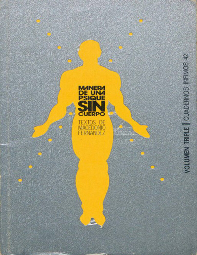 Manera de una psique sin cuerpo Spanish Edition Macedonio Fernandez Kitap Kapağı