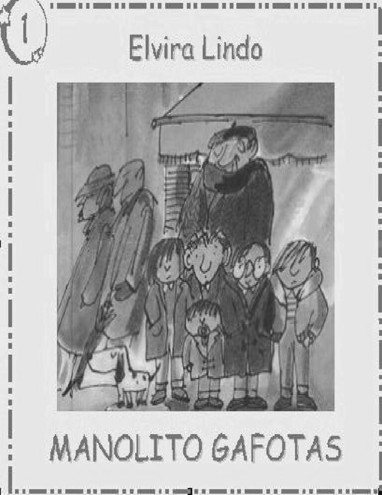 Manolito Gafotas Elvira Lindo Kitap Kapağı
