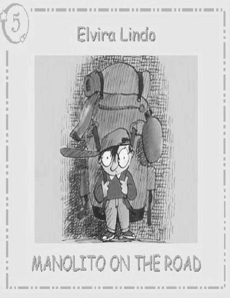 Manolito on the roa Elvira Lindo Kitap Kapağı