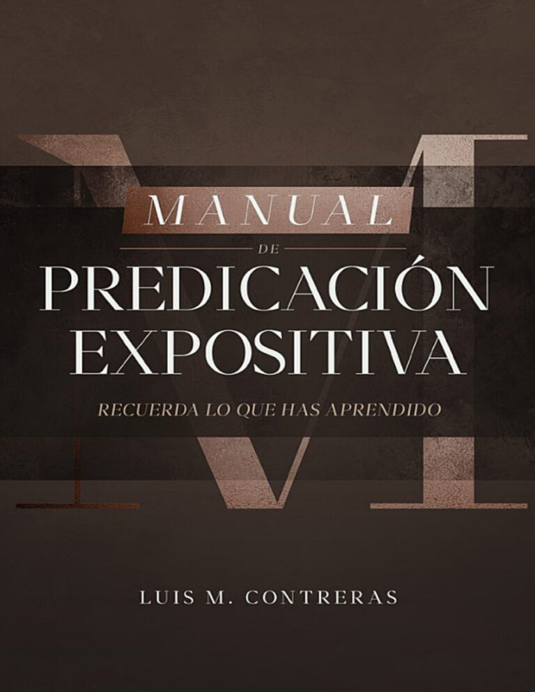 Manual de Predicacion Expositiva Spanish Edition Luis M Contreras Kitap Kapağı