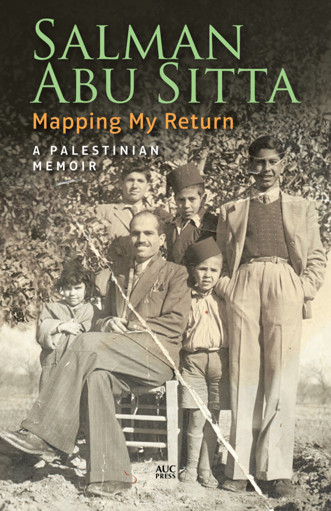 Mapping my return Salman Abu sitta Kitap Kapağı