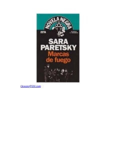 Marcas de fuego Paretsky Sara Kitap Kapağı