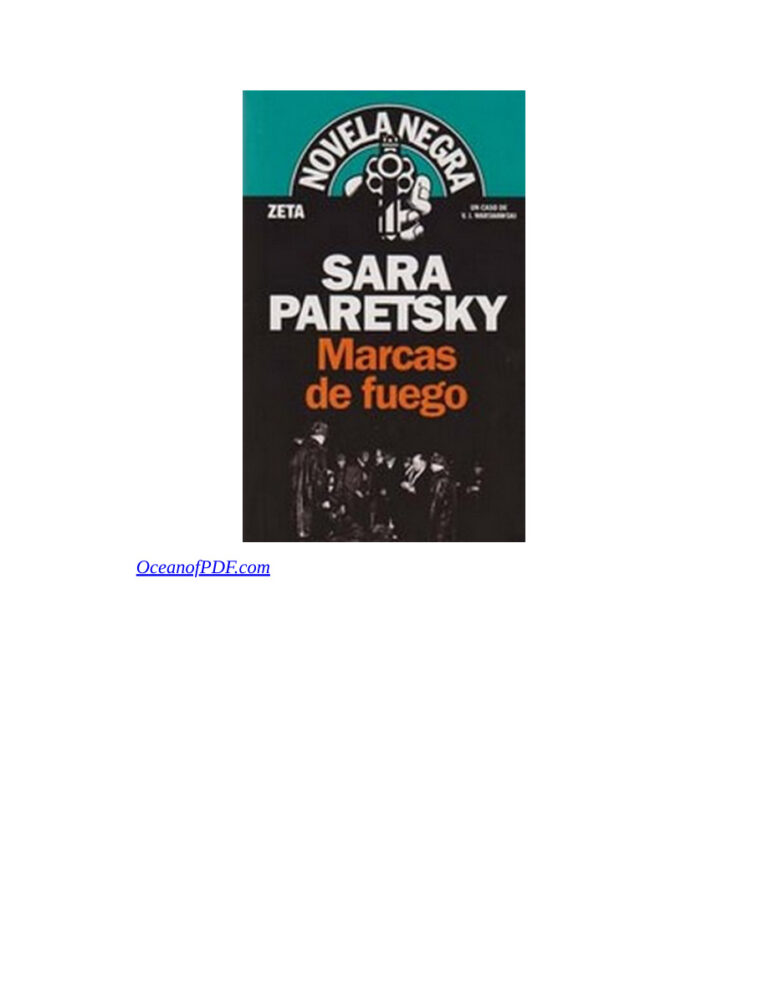 Marcas de fuego Paretsky Sara Kitap Kapağı