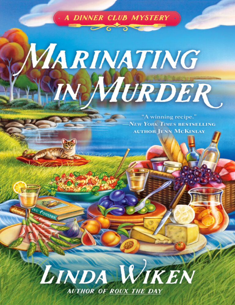 Marinating in Murder Linda Wiken Kitap Kapağı