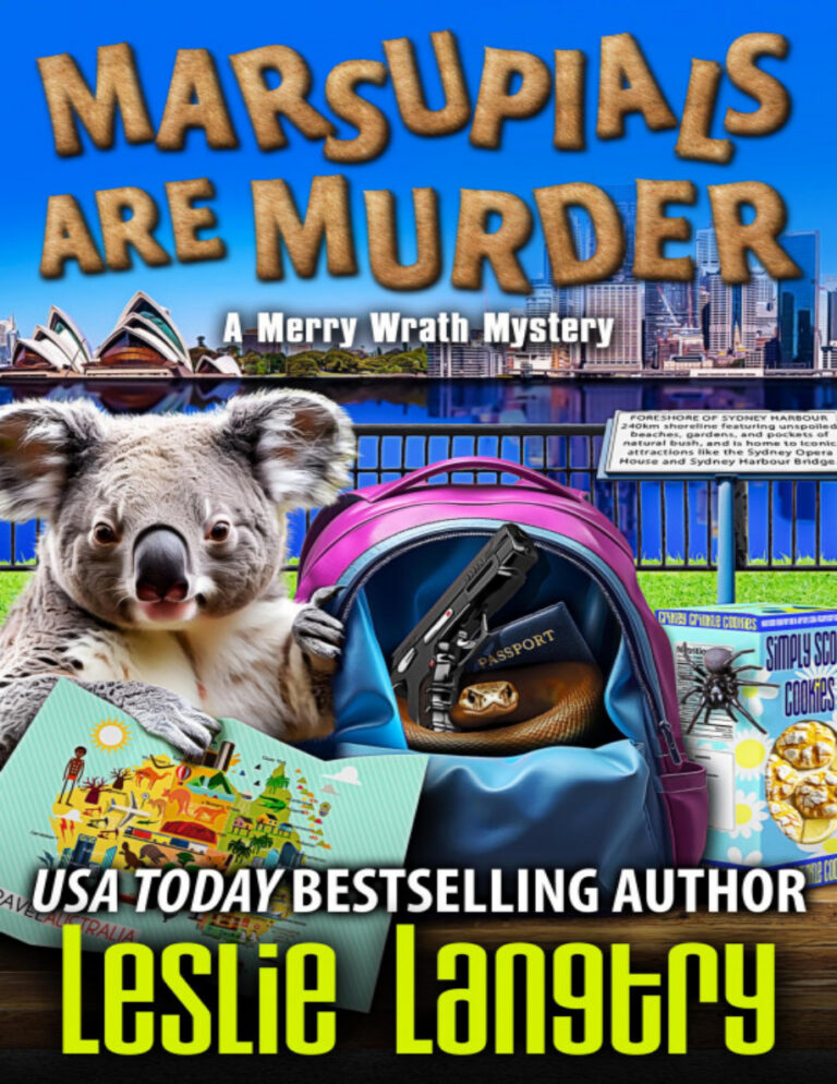 Marsupials are murder Leslie Langtry Kitap Kapağı