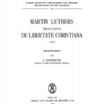 Martin Luthers Tractatus de Libertate Christiana 1520 German Edition Martin Luther Kitap Kapağı