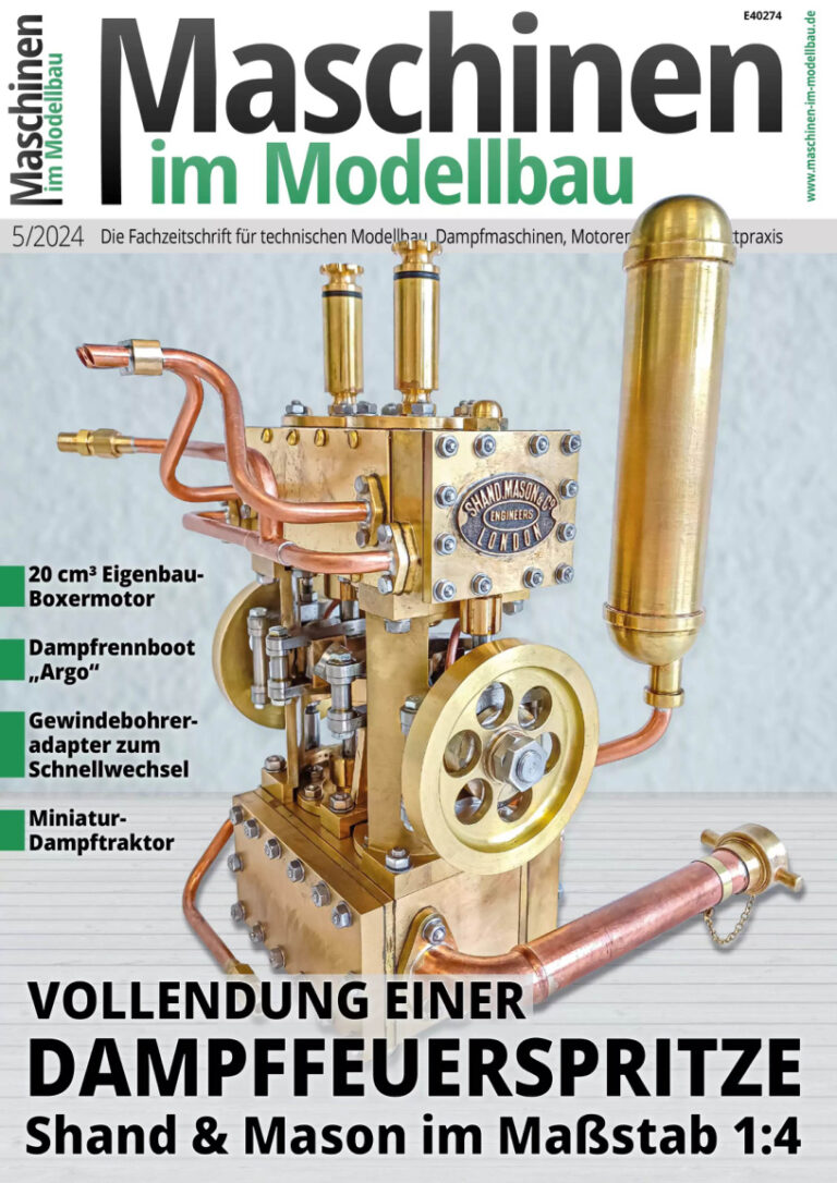 Maschinen im Modellbau 9 August 2024 GER Maschinen im Modellbau Kitap Kapağı