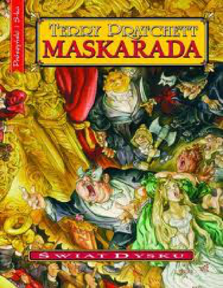 Maškaráda Polish Edition Terry Pratchett Kitap Kapağı