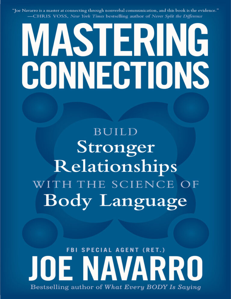 Mastering Connections Joe Navarro Kitap Kapağı