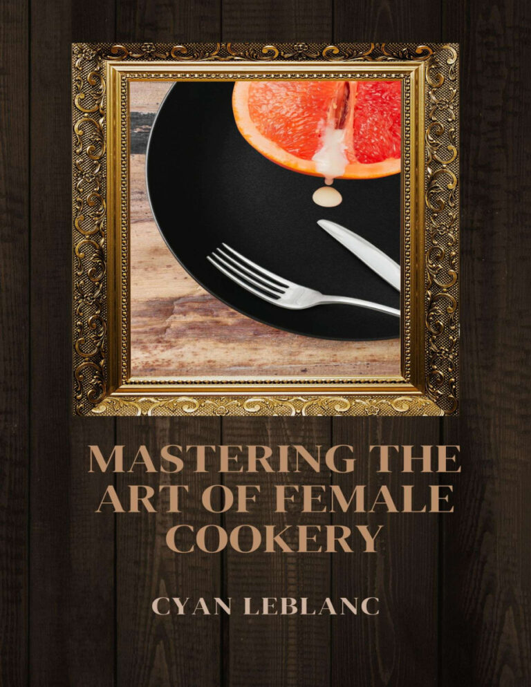 Mastering the Art of Female Cookery Cyan Leblanc Kitap Kapağı