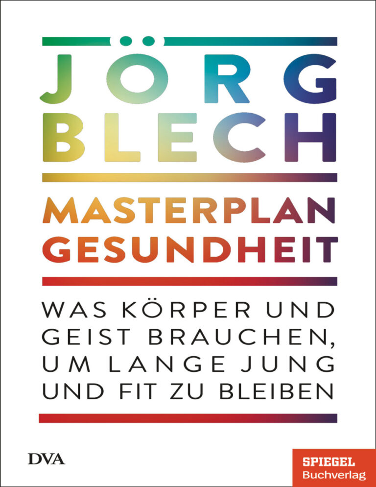 Masterplan Gesundheit German Edition Joerg Blech Kitap Kapağı