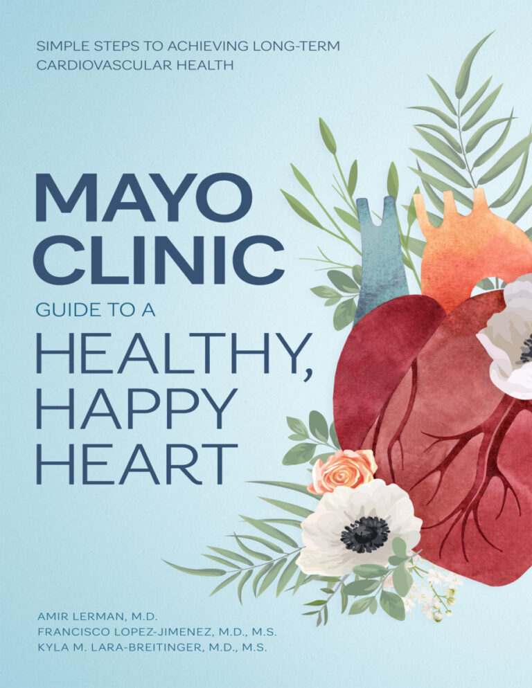 Mayo Clinic Guide to a Healthy Happy Heart Amir Lerman Kitap Kapağı