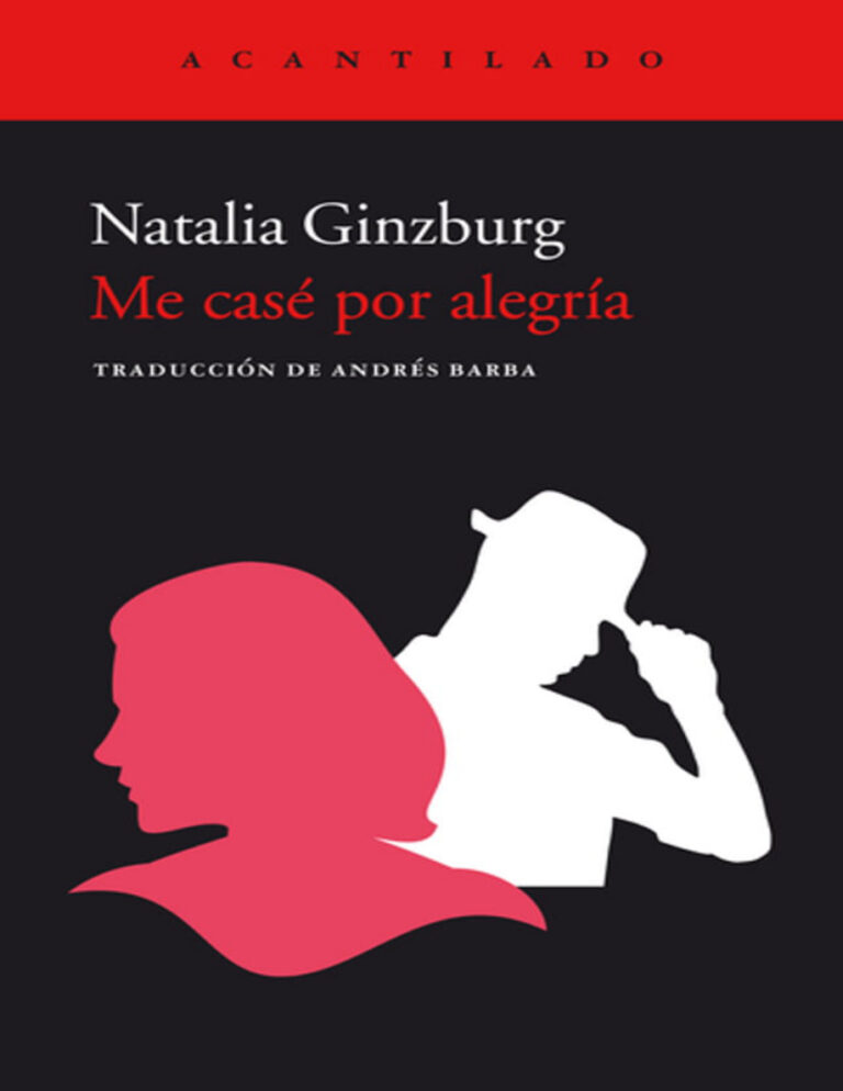 Me case por alegria Spanish Edition Natalia Ginzburg Kitap Kapağı