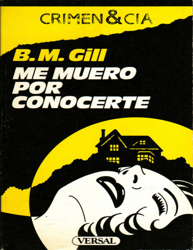 Me muero por conocerte Gill B M Kitap Kapağı