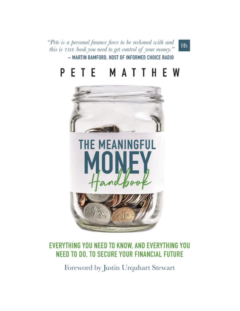 Meaningful Money Handbook Pete Matthew Kitap Kapağı