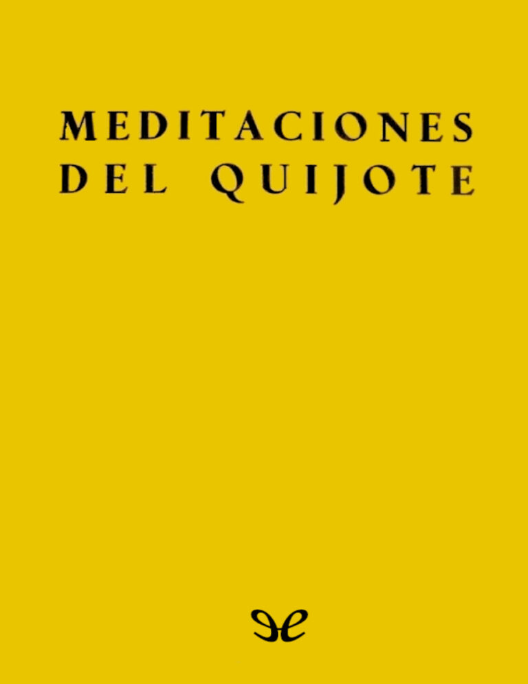 Meditaciones del Quijote Spanish Edition Jose Ortega y Gasset Kitap Kapağı