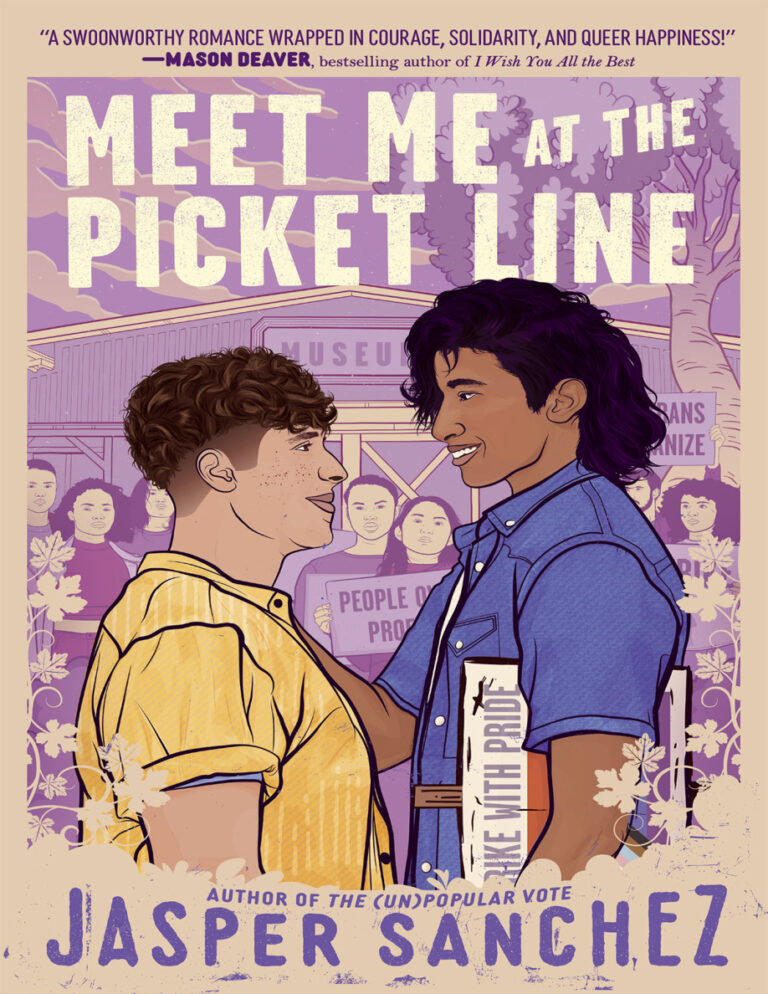 Meet Me at the Picket Line Jasper Sanchez Kitap Kapağı