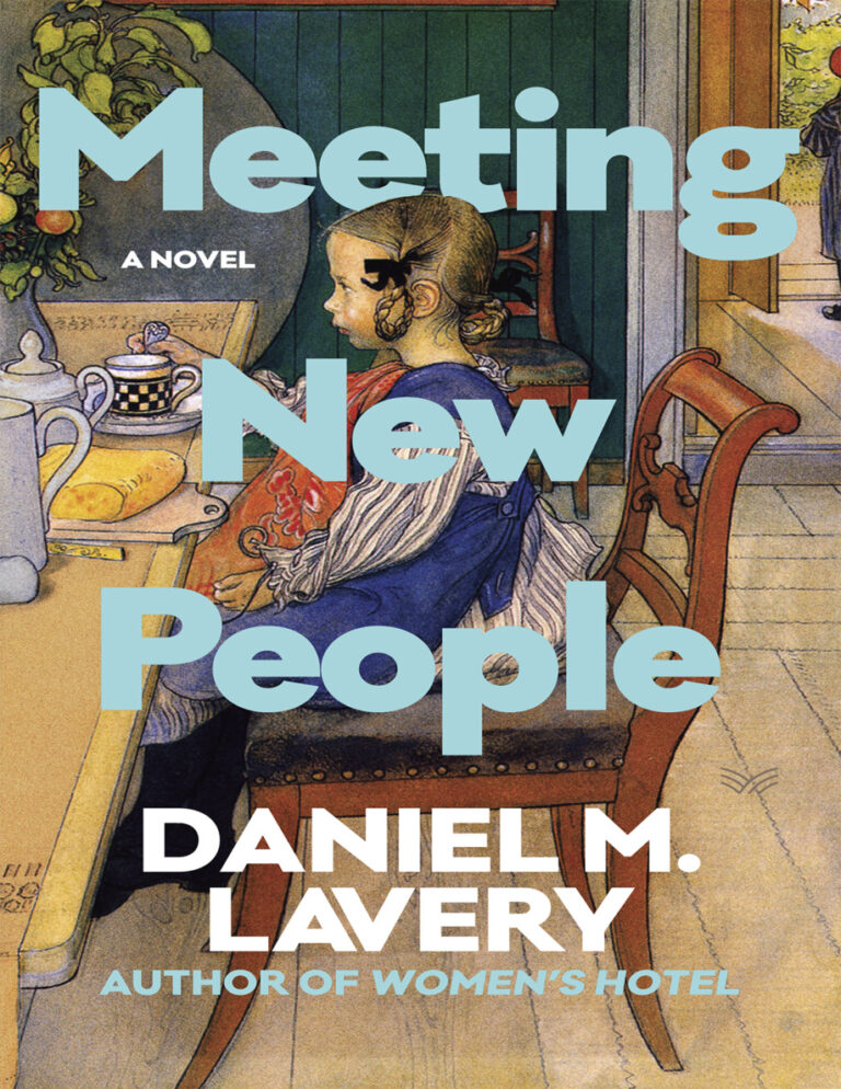 Meeting New People Daniel M Lavery Kitap Kapağı