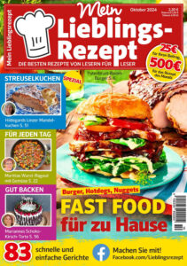 Mein Lieblingsrezept Oktober 2024 Mein Lieblingsrezept Kitap Kapağı