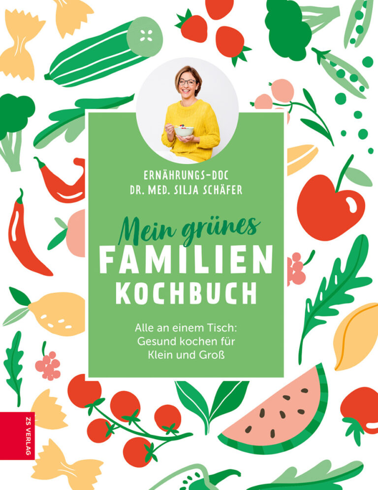 Mein grunes Familienkochbuch German Edition Silja Schafer Kitap Kapağı