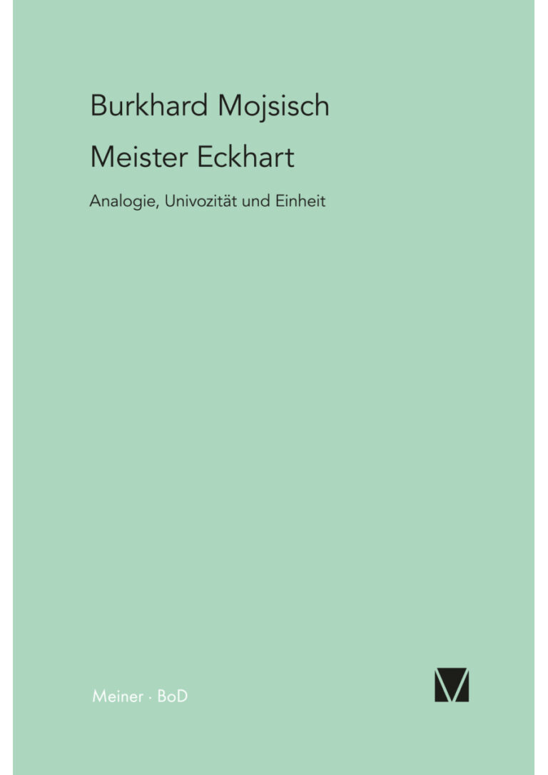 Meister Eckhar German Edition Burkhard Mojsisch Kitap Kapağı