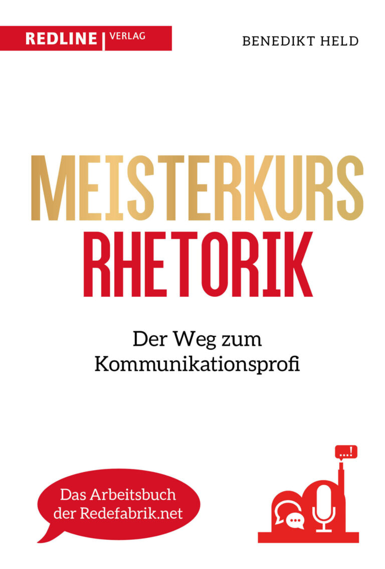 Meisterkurs Rhetorik German Edition Benedikt Held Kitap Kapağı