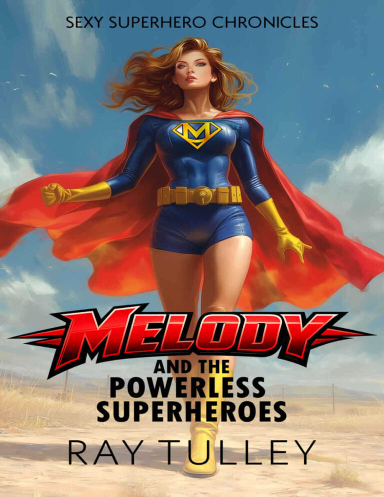 Melody and the Powerless Superheroes Ray Tulley Kitap Kapağı
