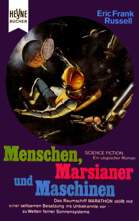 Menschen Marsianer und Maschinen German Edition Russell Eric Frank Kitap Kapağı