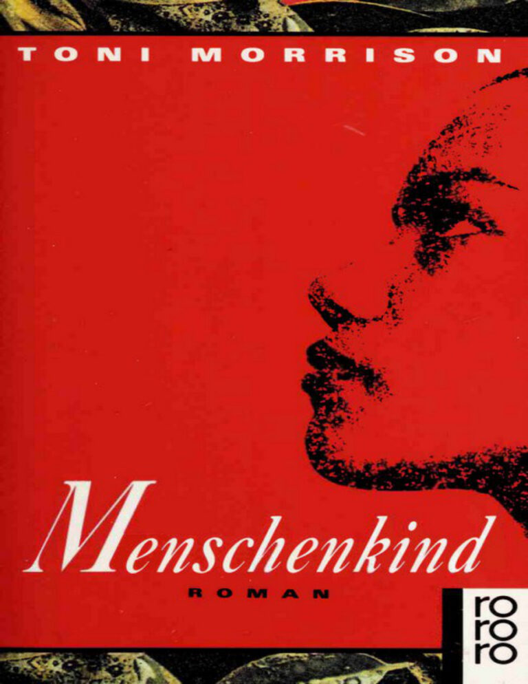 Menschenkind German Edition Toni Morrison Kitap Kapağı