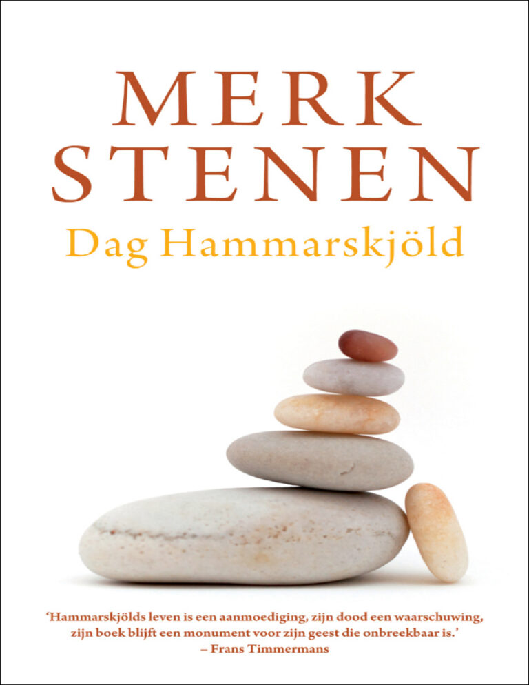 Merkstenen Dutch Edition Dag Hammarskjold Kitap Kapağı