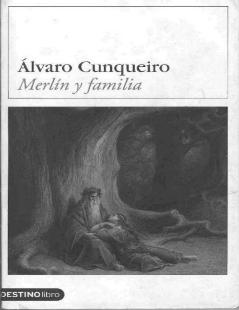 Merlin y familia Alvaro Cunqueiro Kitap Kapağı