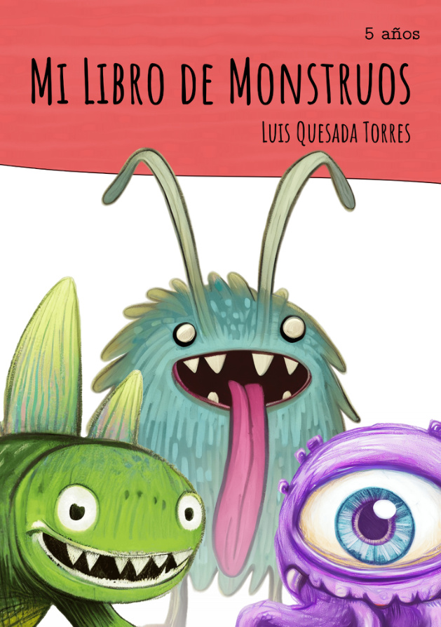 Mi Libro de Monstruos Spanish Edition Luis Quesada Torres Kitap Kapağı