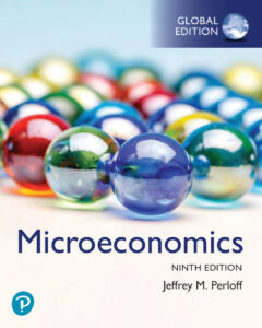 Microeconomics Global Edition 9th Ed Jeffrey M Perloff Kitap Kapağı