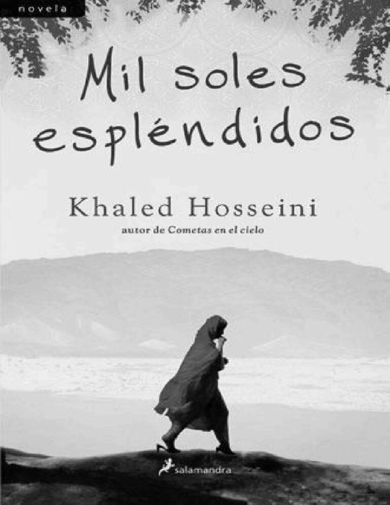 Mil soles esplendidos Khaled Hosseini Kitap Kapağı