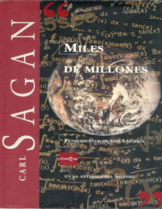 Miles de millones Carl Sagan Kitap Kapağı