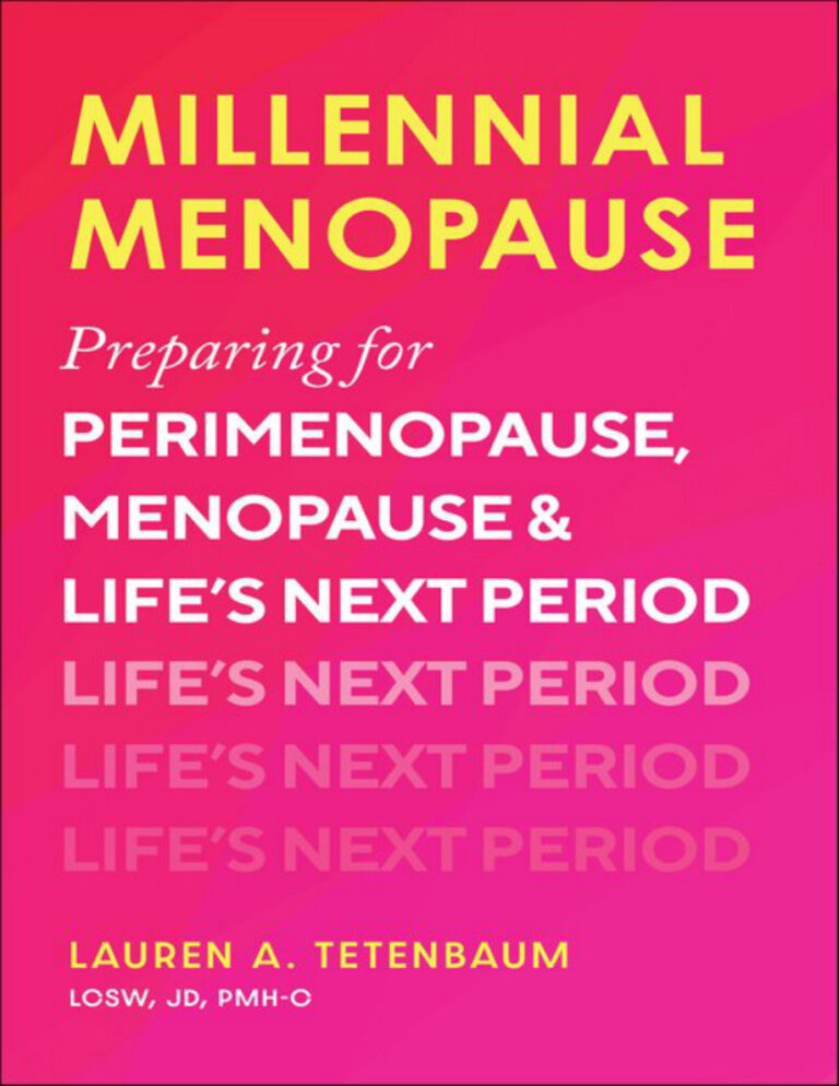 Millennial Menopause Lauren A Tetenbaum Kitap Kapağı