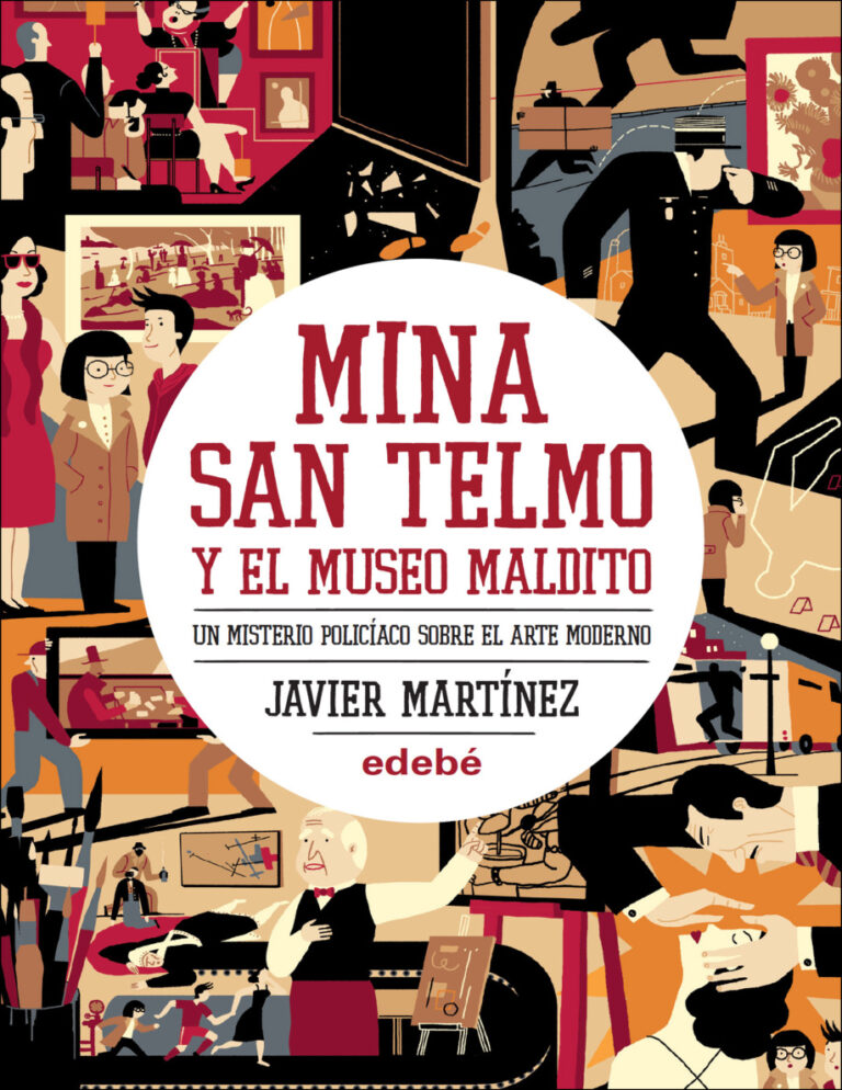 Mina San Telmo y el museo maldito Un misterio policiaco sobre el arte moderno Spanish Edition Javier Martinez Garcia Kitap Kapağı