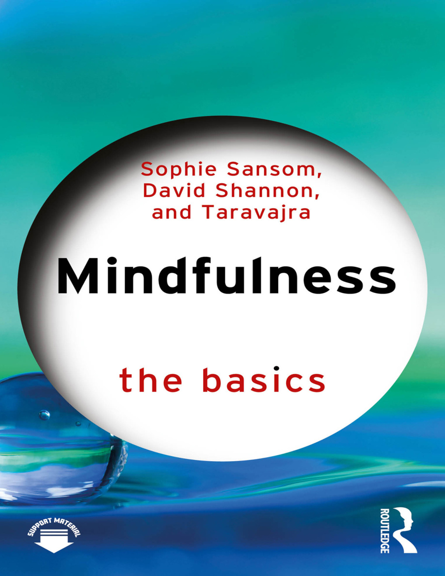 Mindfulness The Basics Sophie Sansom Kitap Kapağı