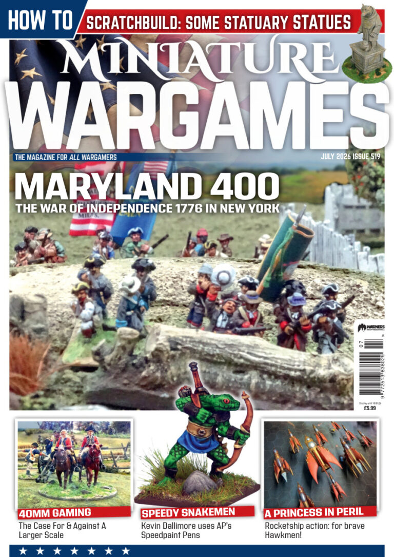 Miniature Wargames Issue 519 July 2026 Miniature Wargames Kitap Kapağı