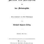 Minna von Barnhelm oder das Soldatengluck German Edition Gotthold Ephraim Lessing Kitap Kapağı