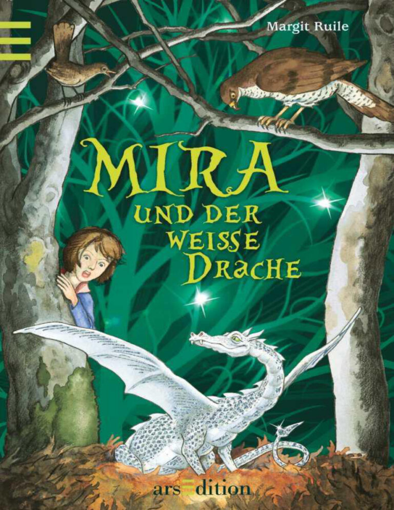 Mira und der weisse Drache German Edition Margit Ruile Kitap Kapağı