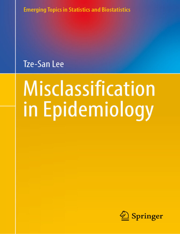Misclassification in Epidemiology Tze San Lee Kitap Kapağı