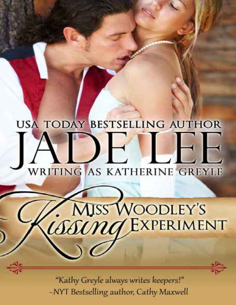 Miss Woodleys Kissing Experiment Jade Lee Kitap Kapağı