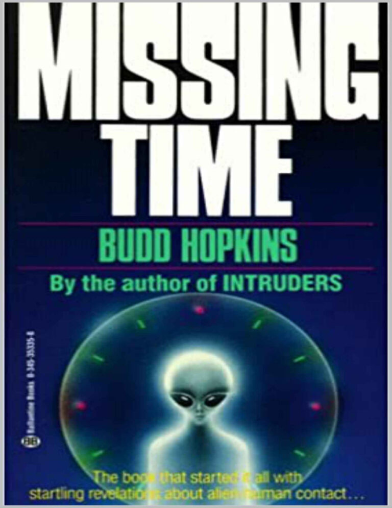Missing Time Bud Hopkins Kitap Kapağı