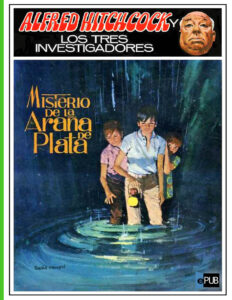 Misterio de la Arana de Plata Spanish Arthur Robert Kitap Kapağı