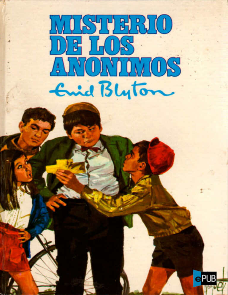 Misterio de los anonimos Spanish Blyton Enid Kitap Kapağı