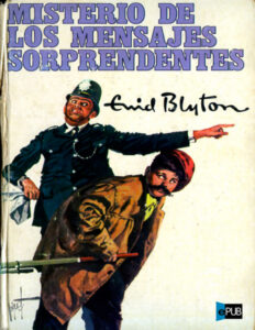 Misterio de los mensajes sorprendentes Spanish Blyton Enid Kitap Kapağı