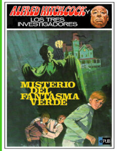 Misterio del Fantasma Verde Spanish Arthur Robert Kitap Kapağı