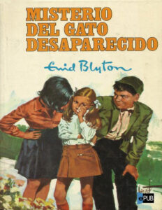Misterio del gato desaparecido Spanish Blyton Enid Kitap Kapağı