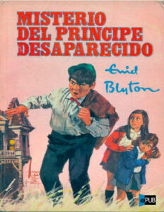 Misterio del principe desaparecido Spanish Blyton Enid Kitap Kapağı